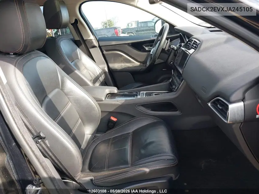 2018 Jaguar F-Pace Prestige VIN: SADCK2EVXJA245105 Lot: 12603108