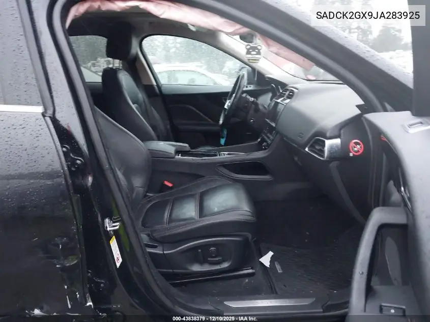 SADCK2GX9JA283925 2018 Jaguar F-Pace 30T Prestige