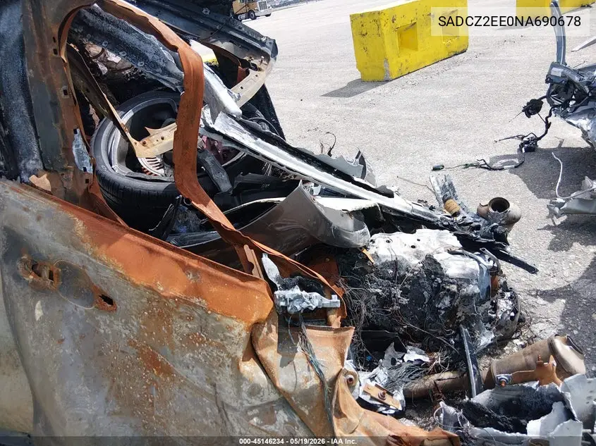 SADCZ2EE0NA690678 2022 Jaguar F-Pace Svr