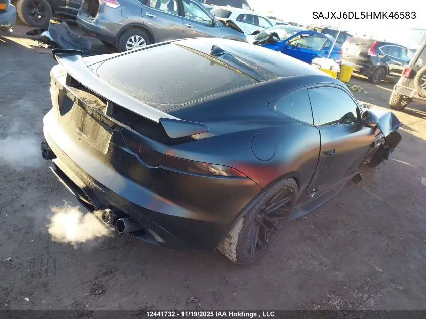 SAJXJ6DL5HMK46583 2017 Jaguar F-Type R