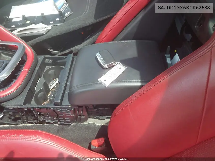 2019 Jaguar F-Type P300 VIN: SAJDD1GX6KCK62588 Lot: 45309636