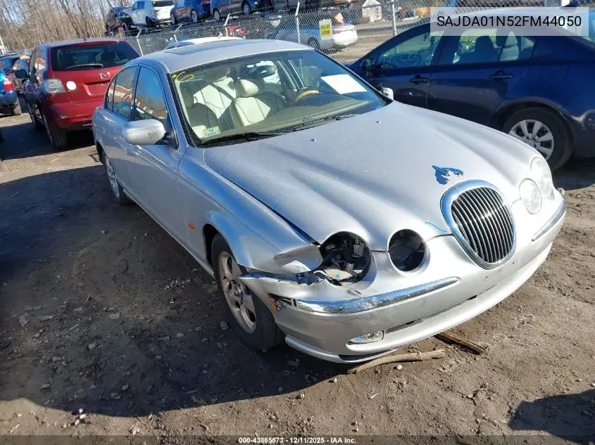 SAJDA01N52FM44050 2002 Jaguar S-Type 3.0L V6