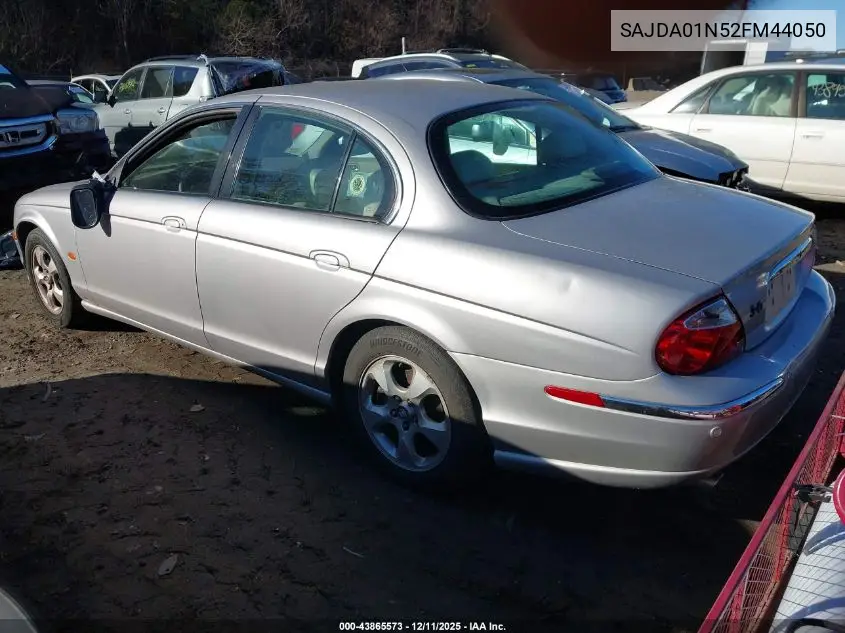 SAJDA01N52FM44050 2002 Jaguar S-Type 3.0L V6