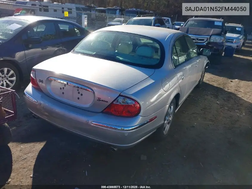 SAJDA01N52FM44050 2002 Jaguar S-Type 3.0L V6