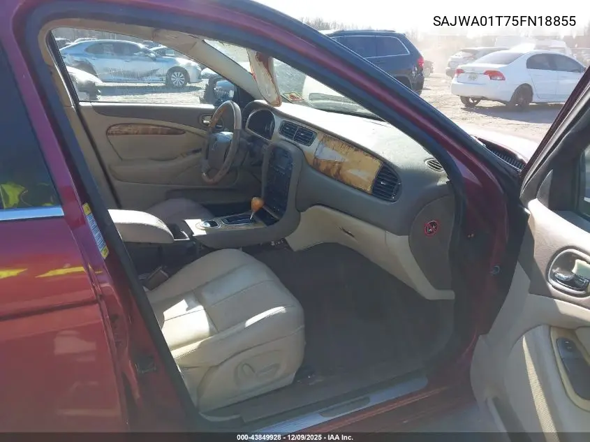 SAJWA01T75FN18855 2005 Jaguar S-Type 3.0L V6