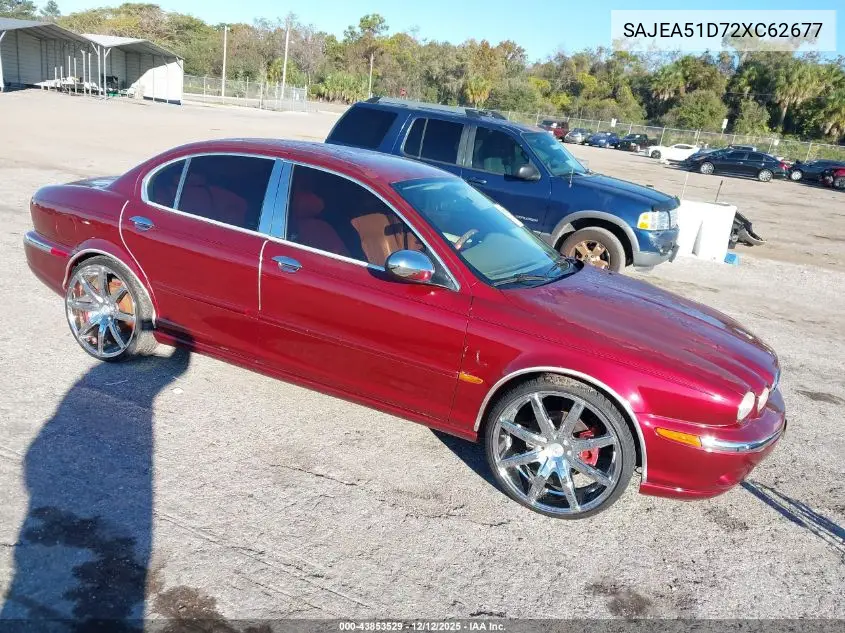 SAJEA51D72XC62677 2002 Jaguar X-Type 2.5L
