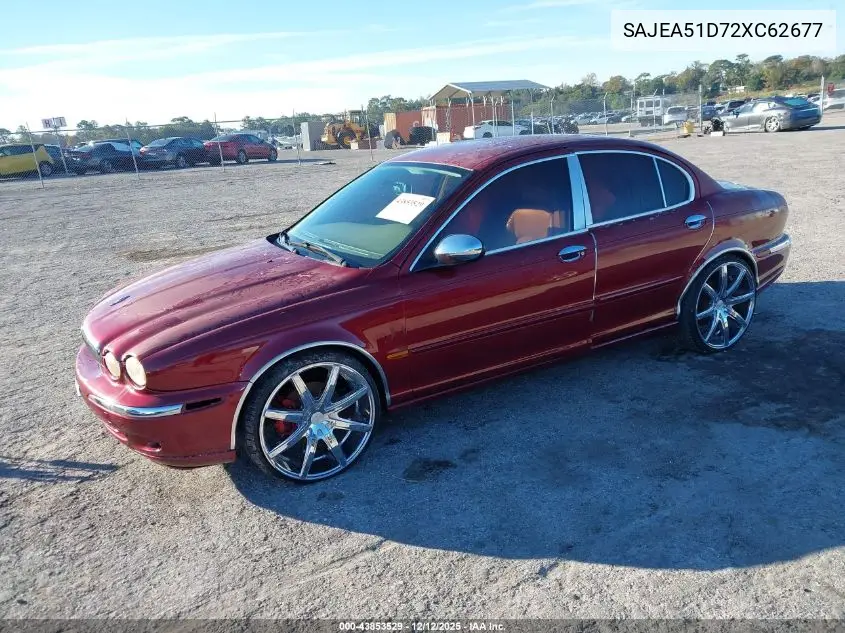 SAJEA51D72XC62677 2002 Jaguar X-Type 2.5L