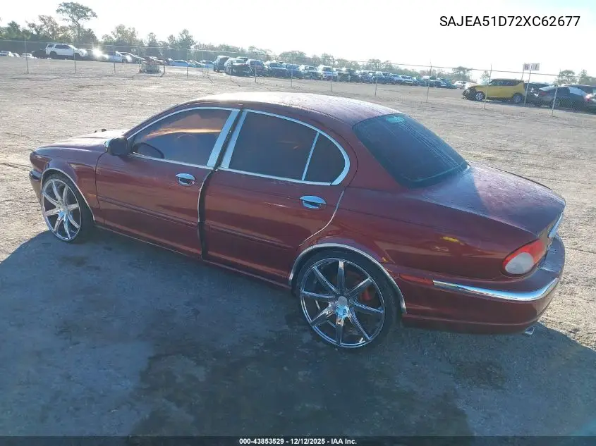 SAJEA51D72XC62677 2002 Jaguar X-Type 2.5L