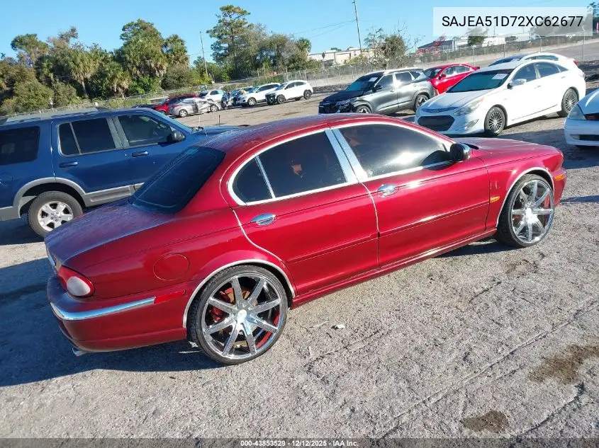 SAJEA51D72XC62677 2002 Jaguar X-Type 2.5L