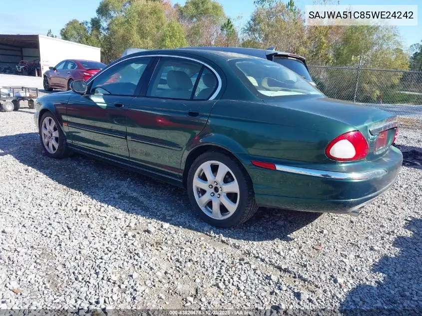 SAJWA51C85WE24242 2005 Jaguar X-Type 3.0