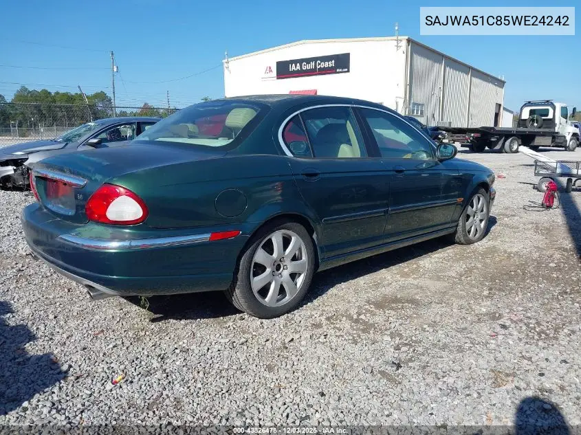 SAJWA51C85WE24242 2005 Jaguar X-Type 3.0