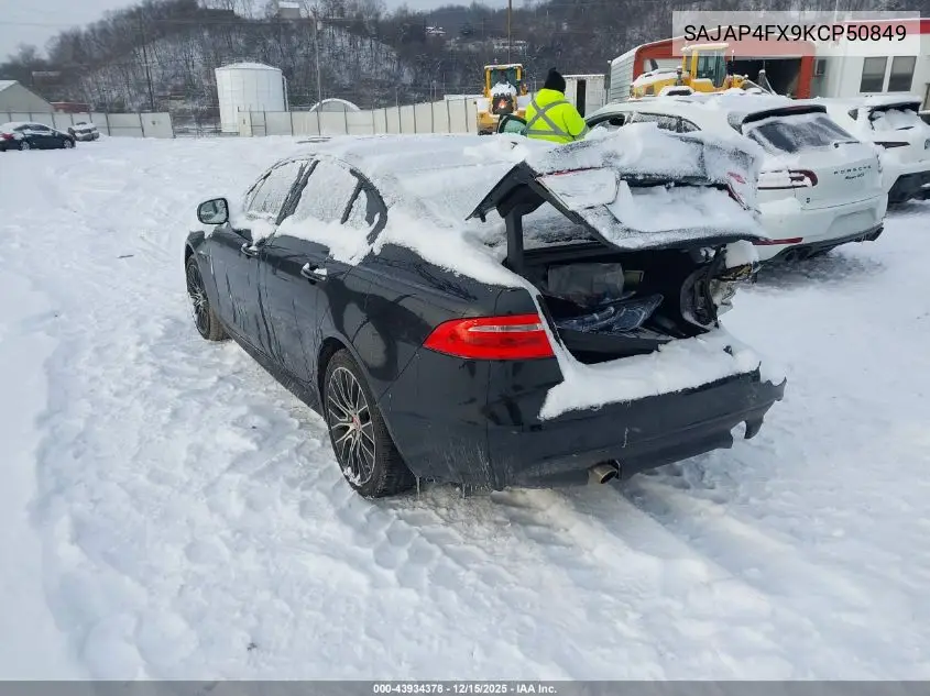 SAJAP4FX9KCP50849 2019 Jaguar Xe 25T Landmark