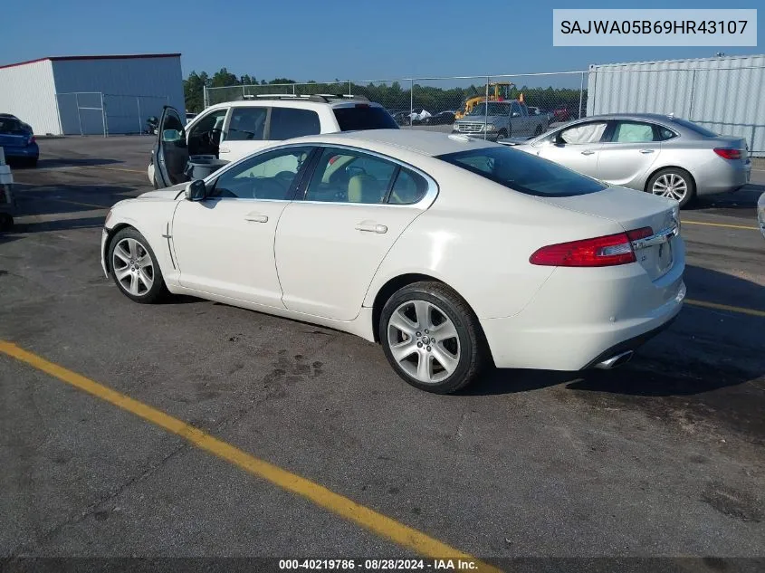 SAJWA05B69HR43107 2009 Jaguar Xf Luxury