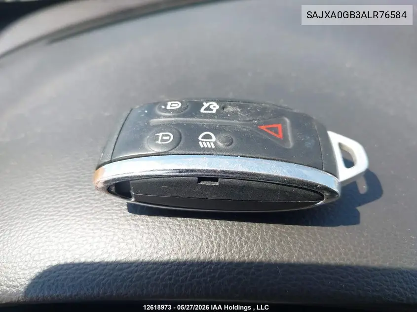 2010 Jaguar Xf Premium VIN: SAJXA0GB3ALR76584 Lot: 12618973x
