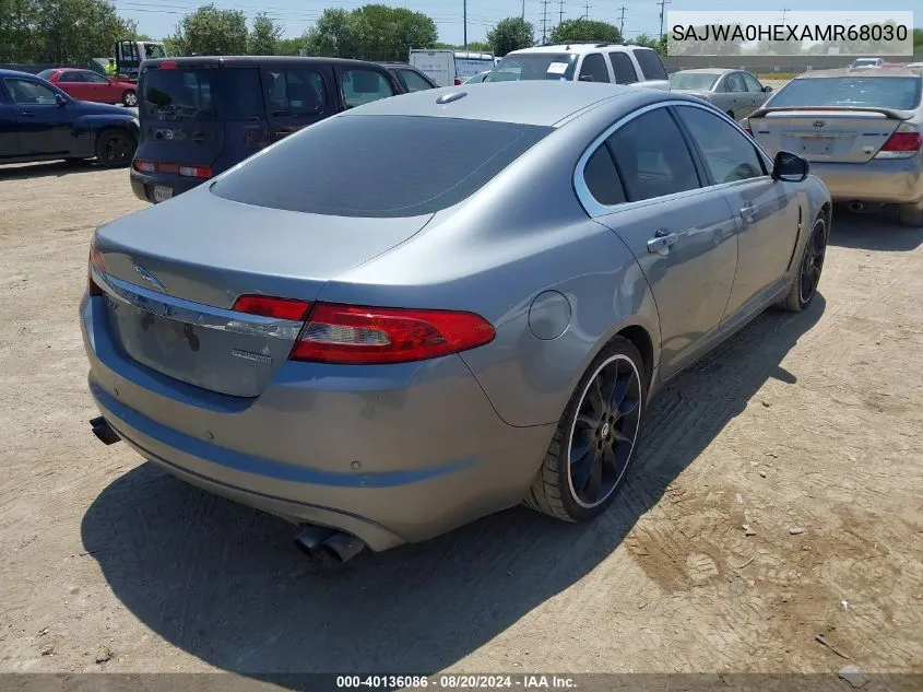 SAJWA0HEXAMR68030 2010 Jaguar Xf Supercharged