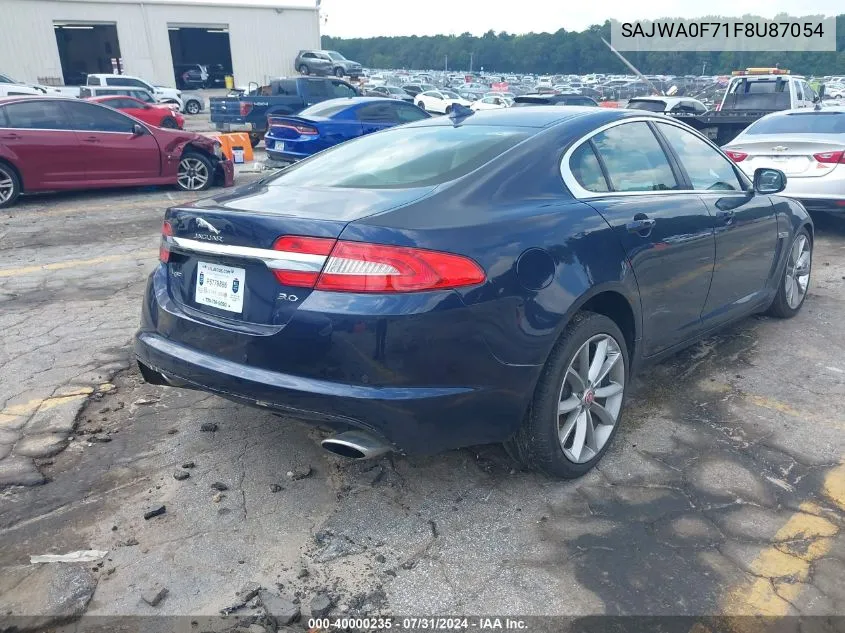 SAJWA0F71F8U87054 2015 Jaguar Xf 3.0 Portfolio/3.0 Sport