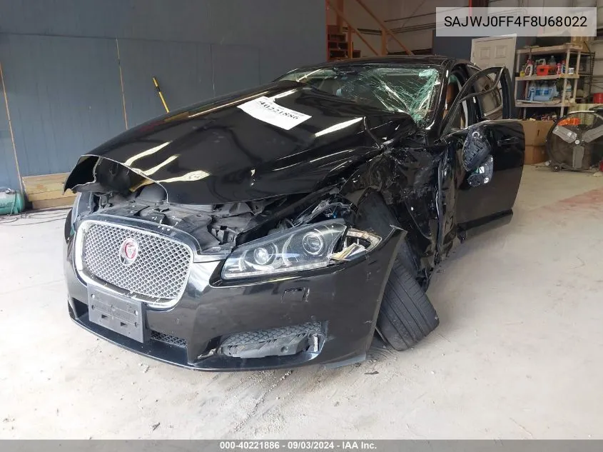 SAJWJ0FF4F8U68022 2015 Jaguar Xf 3.0 Portfolio/3.0 Sport