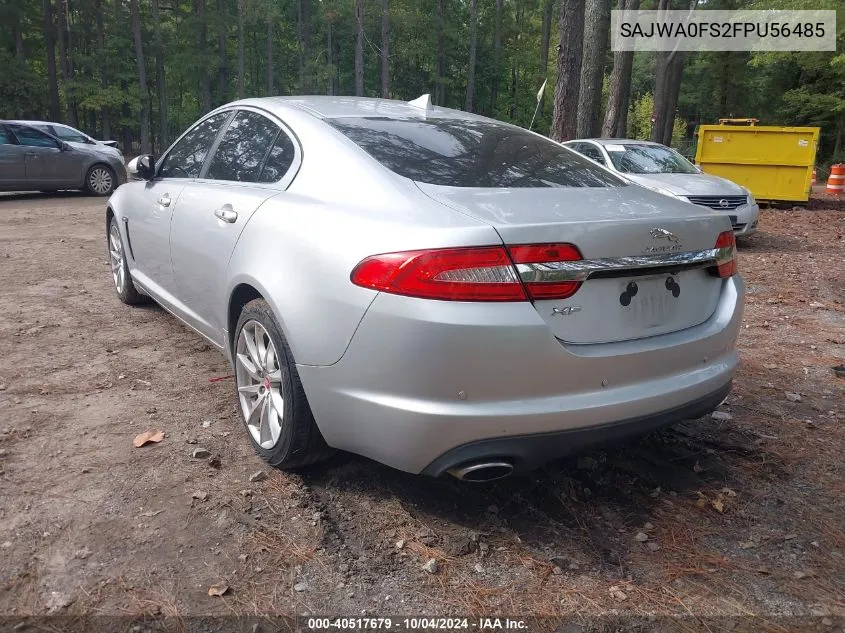 SAJWA0FS2FPU56485 2015 Jaguar Xf 2.0T Premium