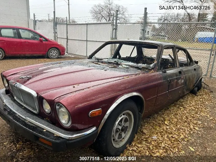 SAJAV1345HC463726 1987 Jaguar Xj6