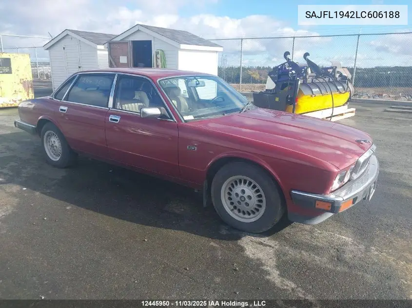 SAJFL1942LC606188 1990 Jaguar Xj6 Executive
