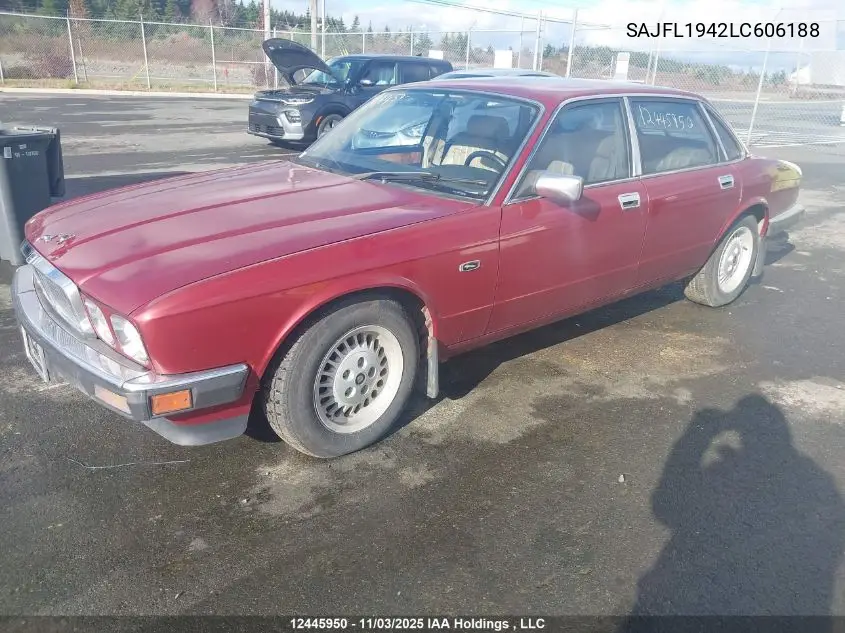 SAJFL1942LC606188 1990 Jaguar Xj6 Executive