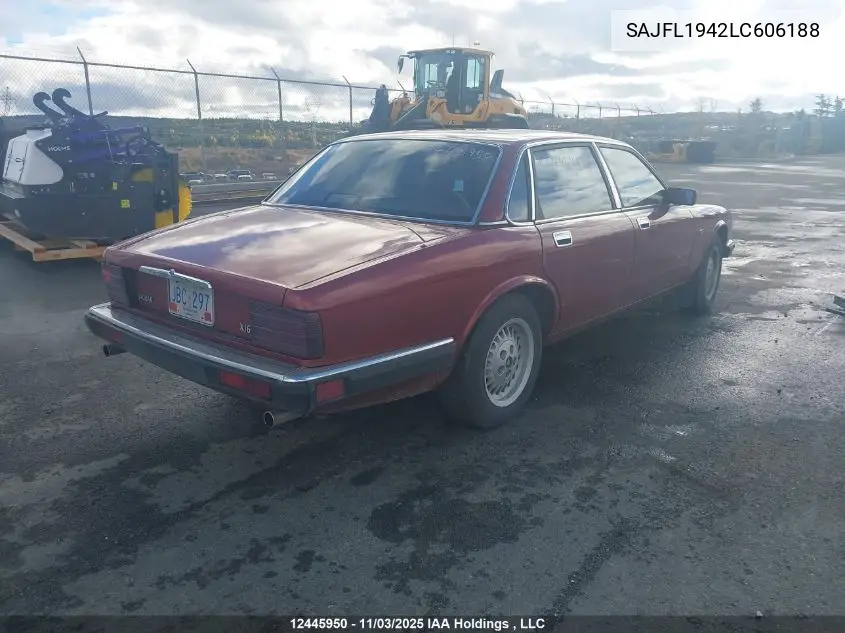 SAJFL1942LC606188 1990 Jaguar Xj6 Executive