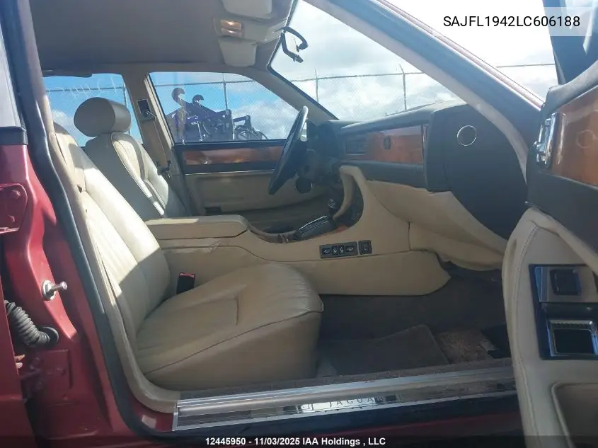SAJFL1942LC606188 1990 Jaguar Xj6 Executive