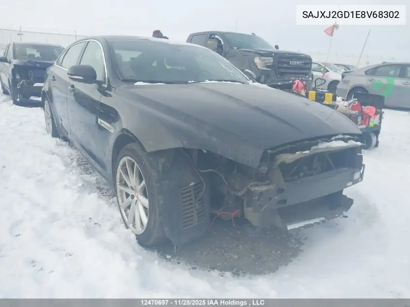 SAJXJ2GD1E8V68302 2014 Jaguar Xjl Portfolio