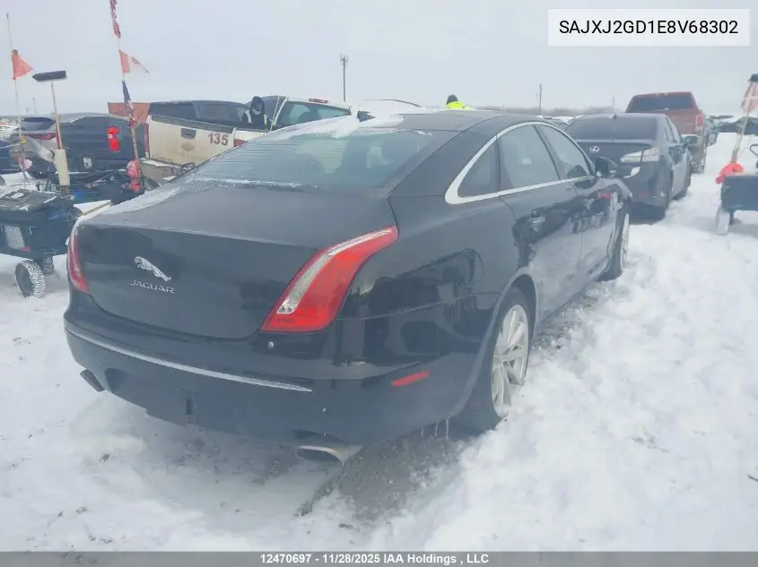 SAJXJ2GD1E8V68302 2014 Jaguar Xjl Portfolio