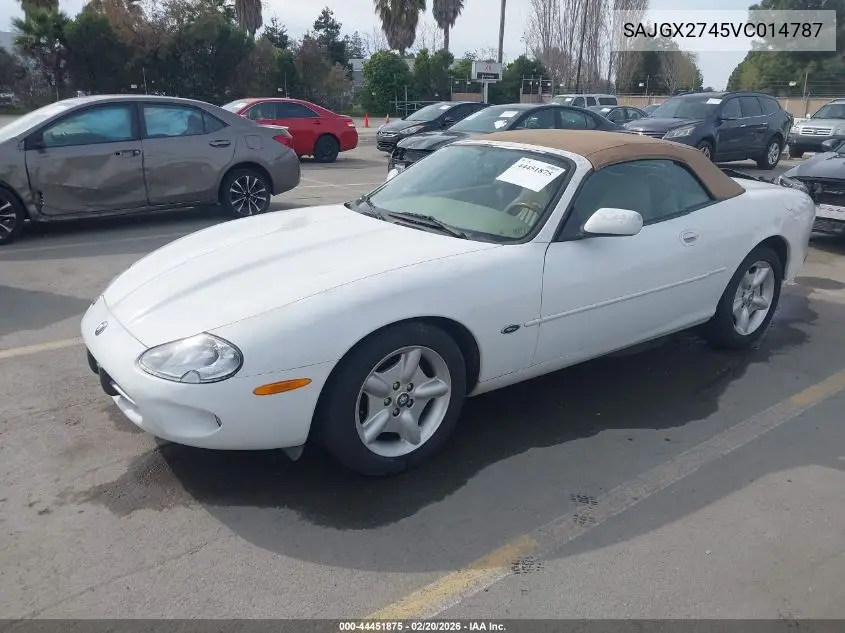 SAJGX2745VC014787 1997 Jaguar Xk8