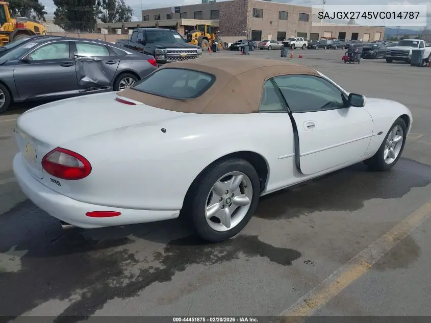 SAJGX2745VC014787 1997 Jaguar Xk8