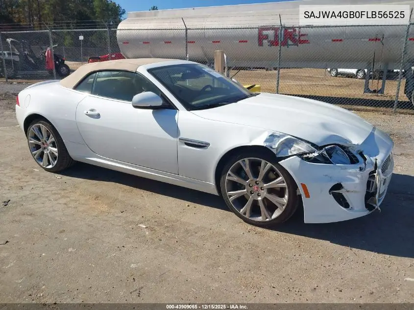 SAJWA4GB0FLB56525 2015 Jaguar Xk
