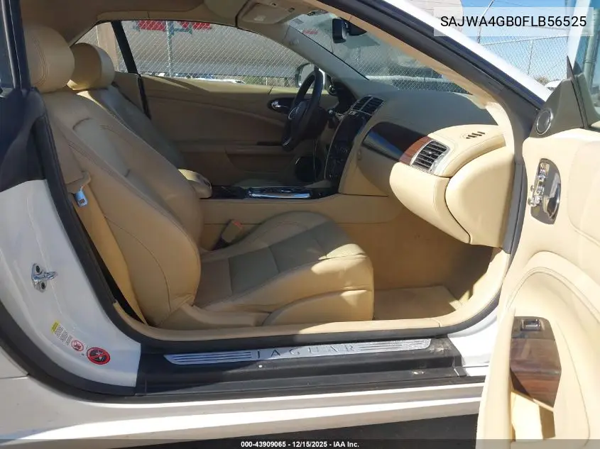 SAJWA4GB0FLB56525 2015 Jaguar Xk