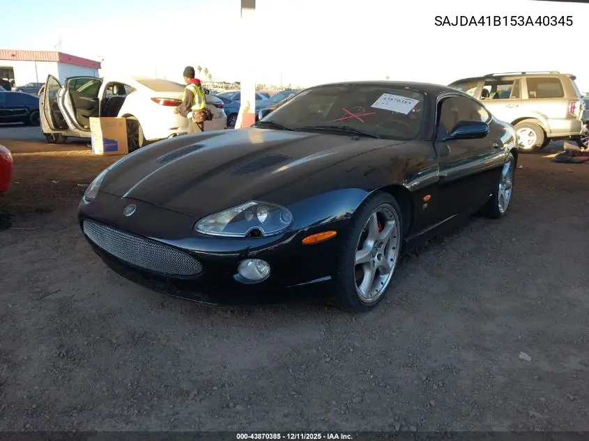 SAJDA41B153A40345 2005 Jaguar Xkr
