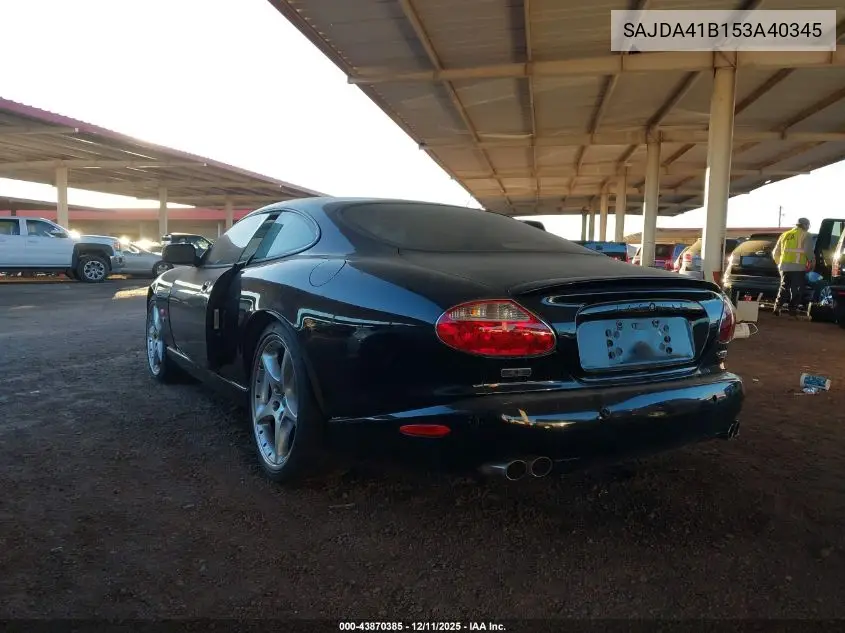 SAJDA41B153A40345 2005 Jaguar Xkr