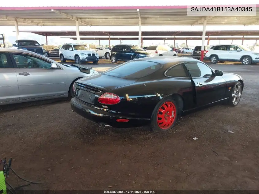 SAJDA41B153A40345 2005 Jaguar Xkr