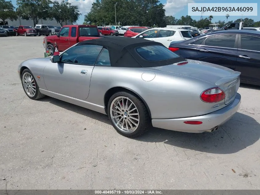 SAJDA42B963A46099 2006 Jaguar Xkr