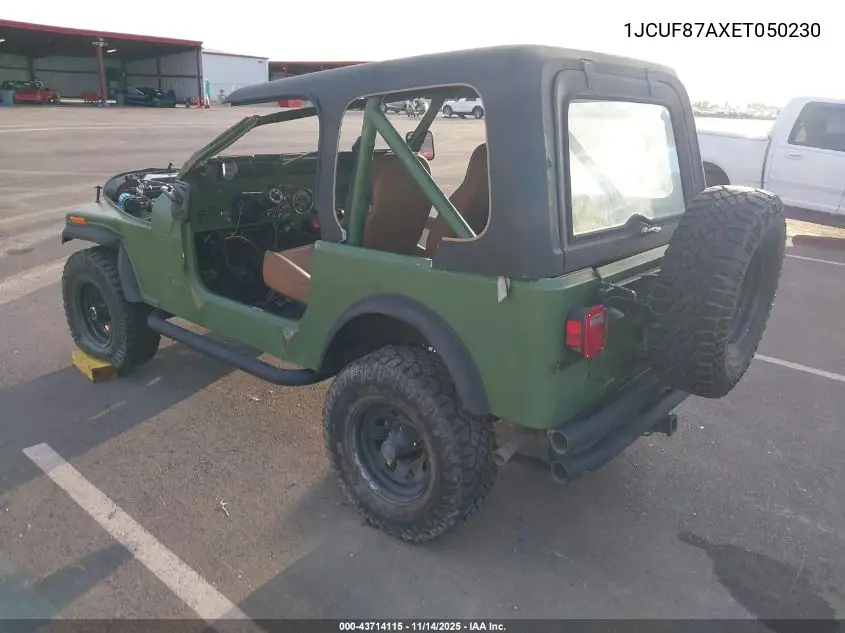 1JCUF87AXET050230 1984 Jeep Jeep Cj7