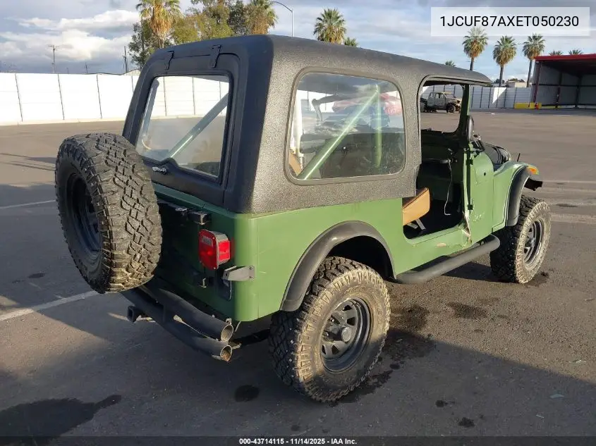 1JCUF87AXET050230 1984 Jeep Jeep Cj7