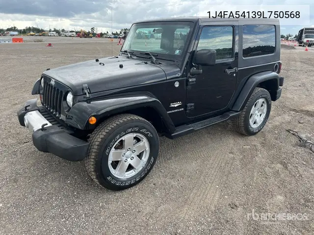 1J4FA54139L750568 2009 Jeep Wrangler Unlimited Sahara 2009 Jeep Wrangler Unlimited Sahara 4Wd Suv