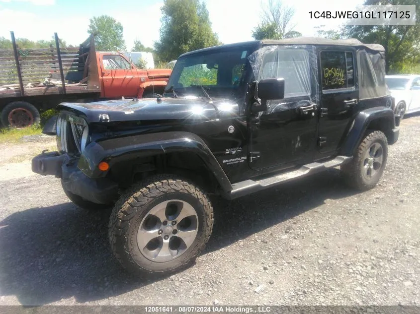 1C4BJWEG1GL117125 2016 Jeep Tj