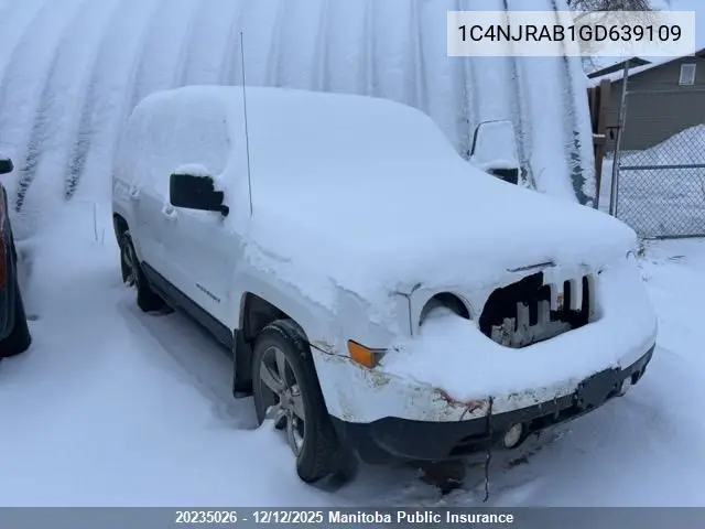 1C4NJRAB1GD639109 2016 Jeep Patriot North