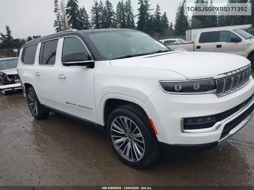 1C4SJSGPXRS171392 2024 Jeep Grand Wagoneer L Series Iii 4X4