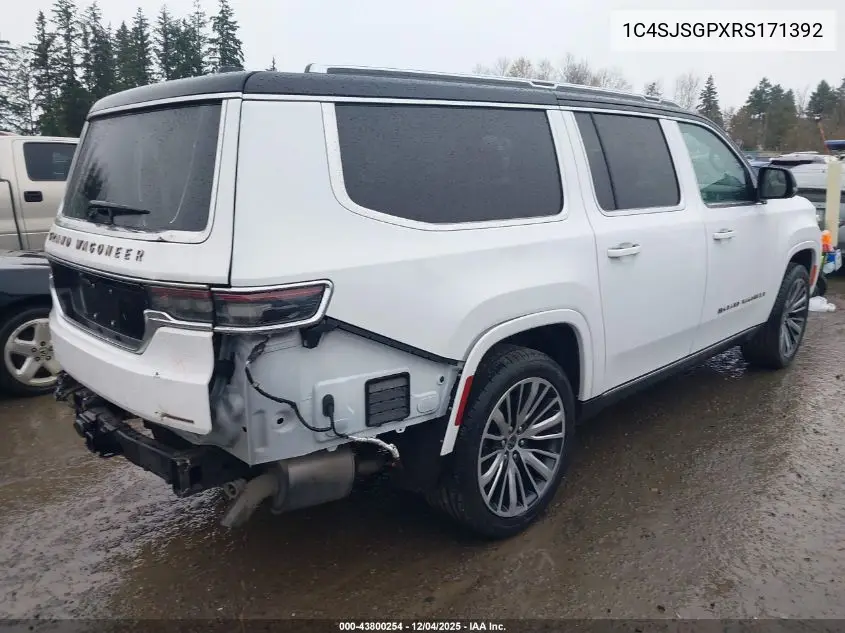 1C4SJSGPXRS171392 2024 Jeep Grand Wagoneer L Series Iii 4X4
