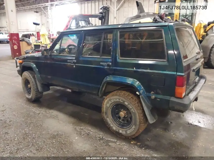1J4FJ78L0LL185730 1990 Jeep Cherokee Limited