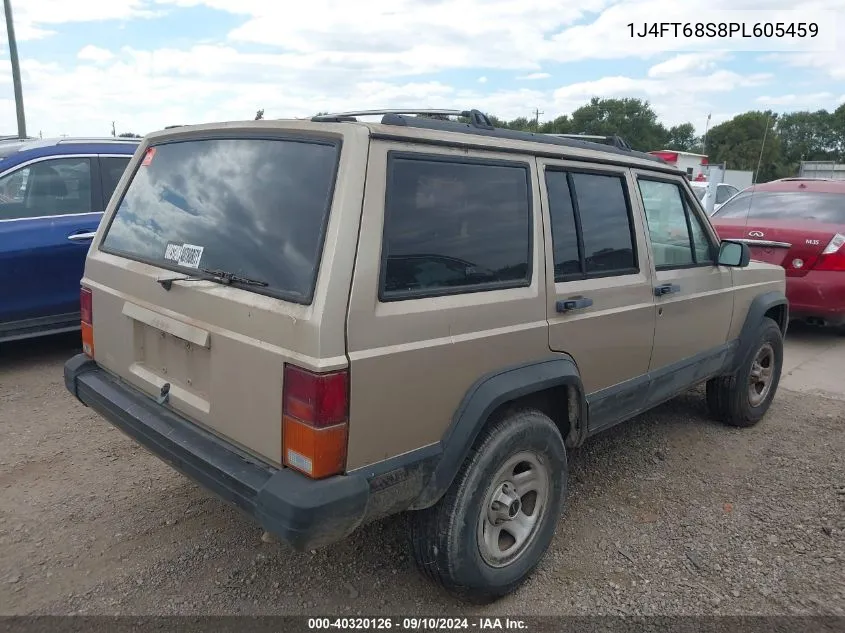 1J4FT68S8PL605459 1993 Jeep Cherokee Sport