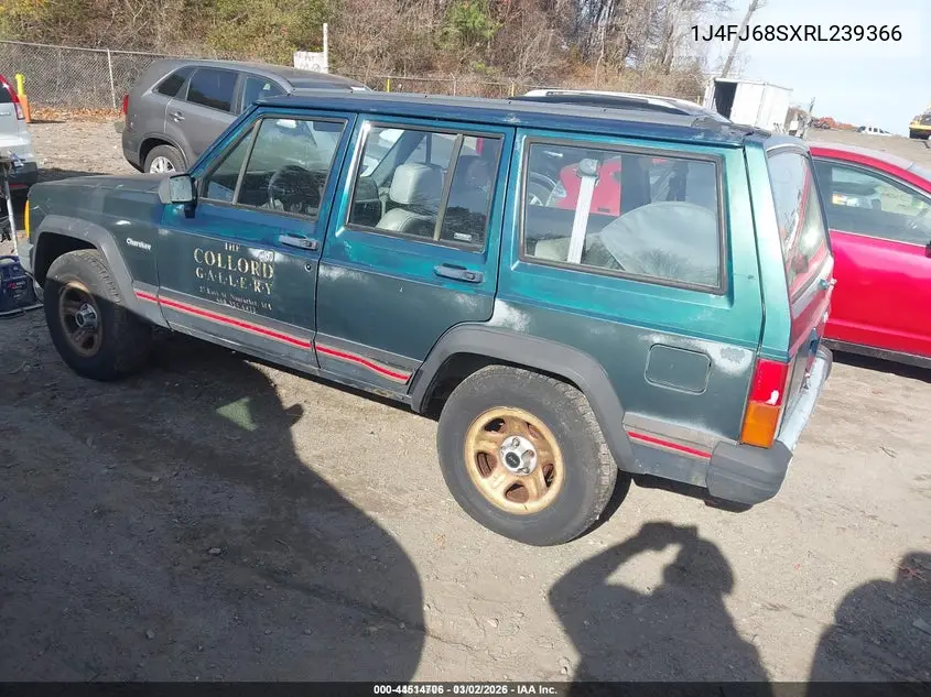 1J4FJ68SXRL239366 1994 Jeep Cherokee Sport