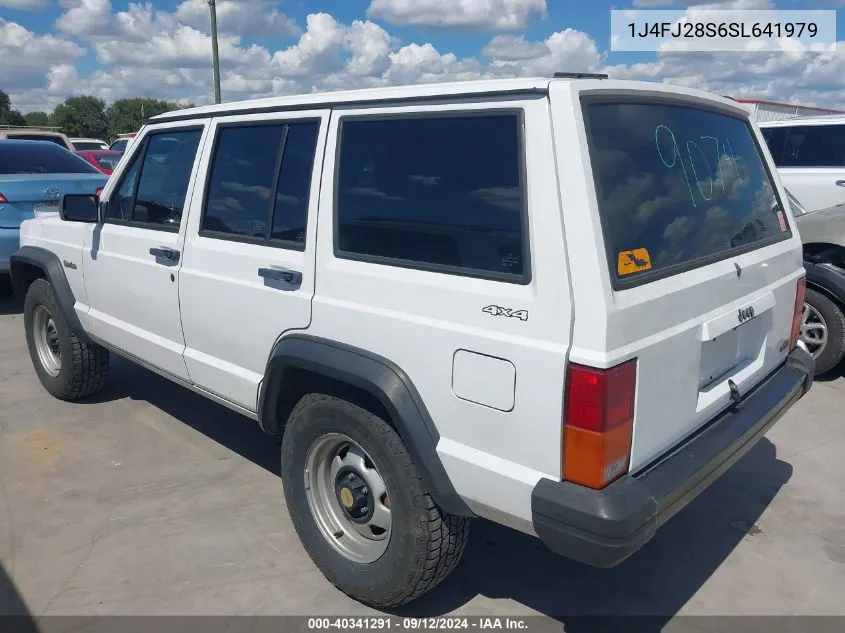 1J4FJ28S6SL641979 1995 Jeep Cherokee Se