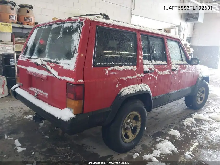 1J4FT68S3TL102691 1996 Jeep Cherokee Sport/Classic