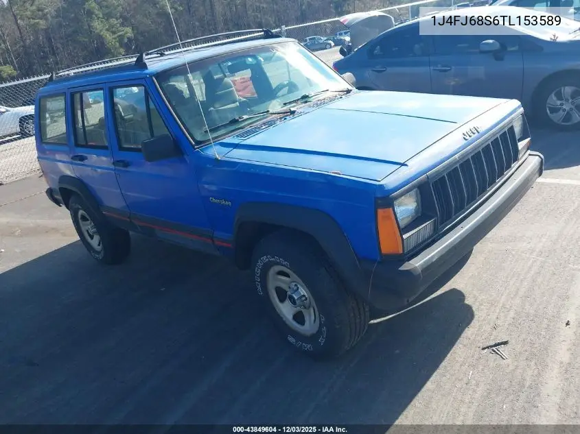 1J4FJ68S6TL153589 1996 Jeep Cherokee Sport/Classic